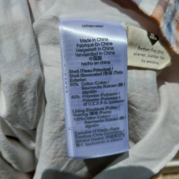 >Madewell Gingham Sweetheart Ruffle-Tiered Midi Dress Size 14 - Picture 9 of 10